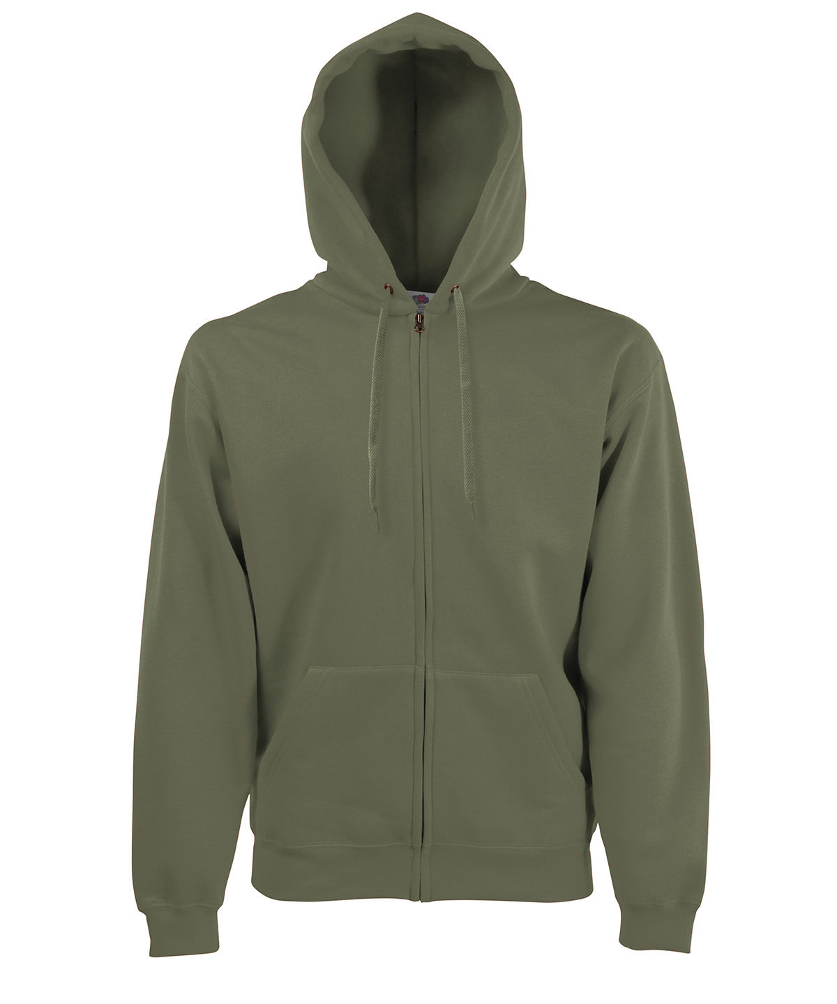 Premium 70/30 hooded sweatshirt jacket - Classic Olive