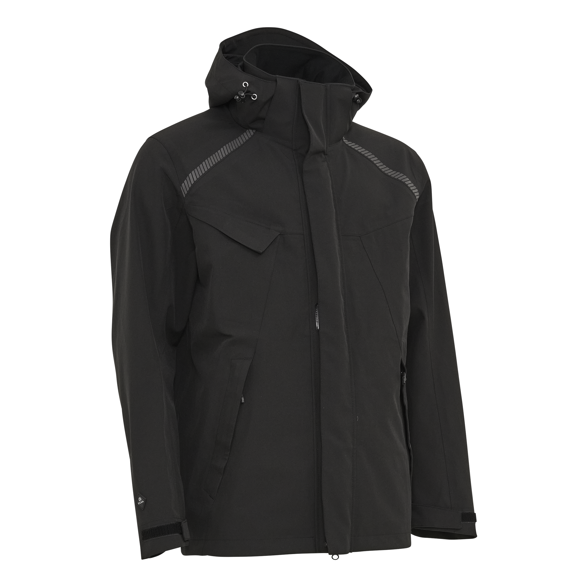 Working Xtreme Stretch 3 layer Jacket - Black