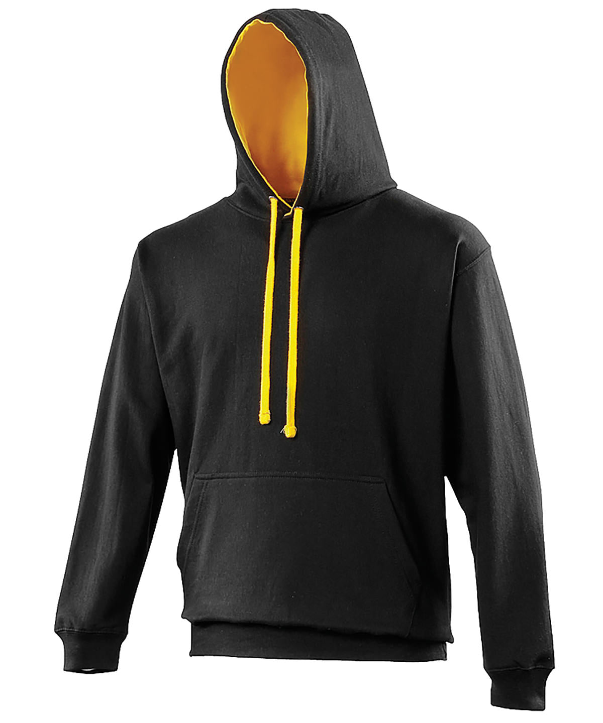 Varsity hoodie - Jet Black/Gold