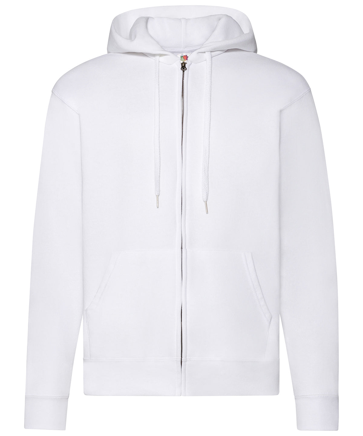 Classic 80/20 hooded sweatshirt jacket - White