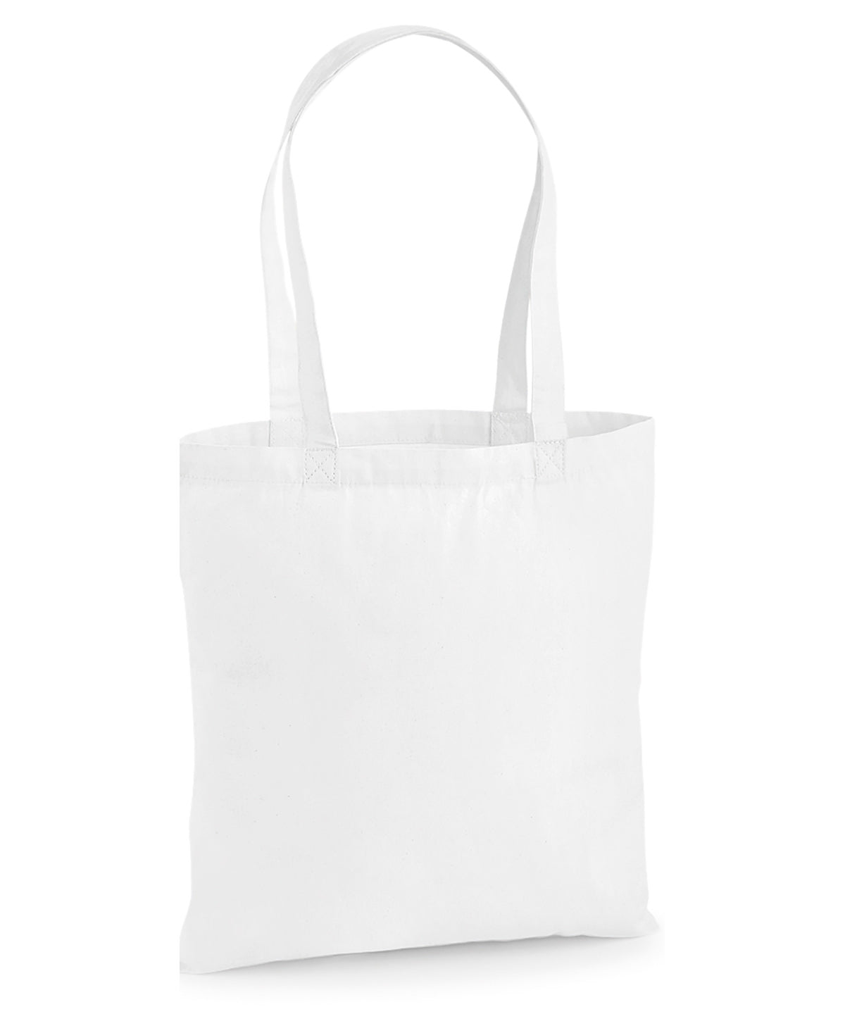Premium Cotton tote - White