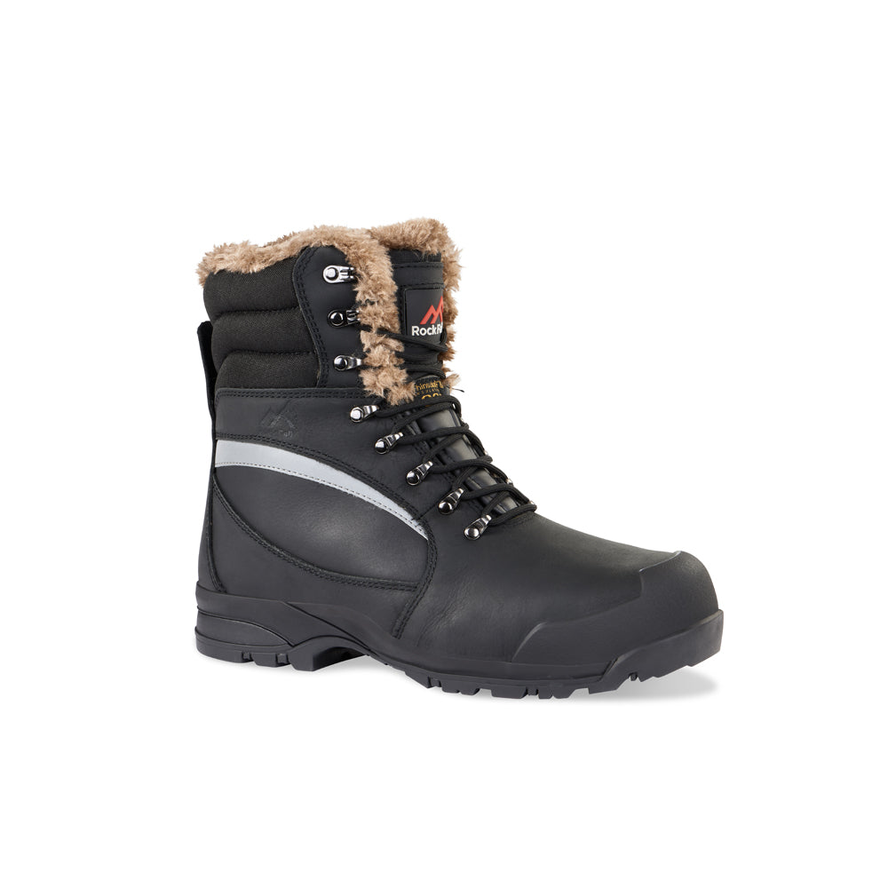 Rock Fall RF001 Alaska Freezer Safety Boot Size 3 - Black