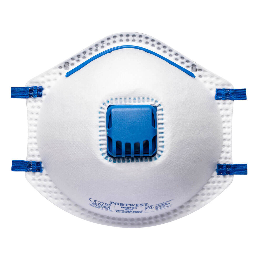 FFP2 Valved Respirator - White