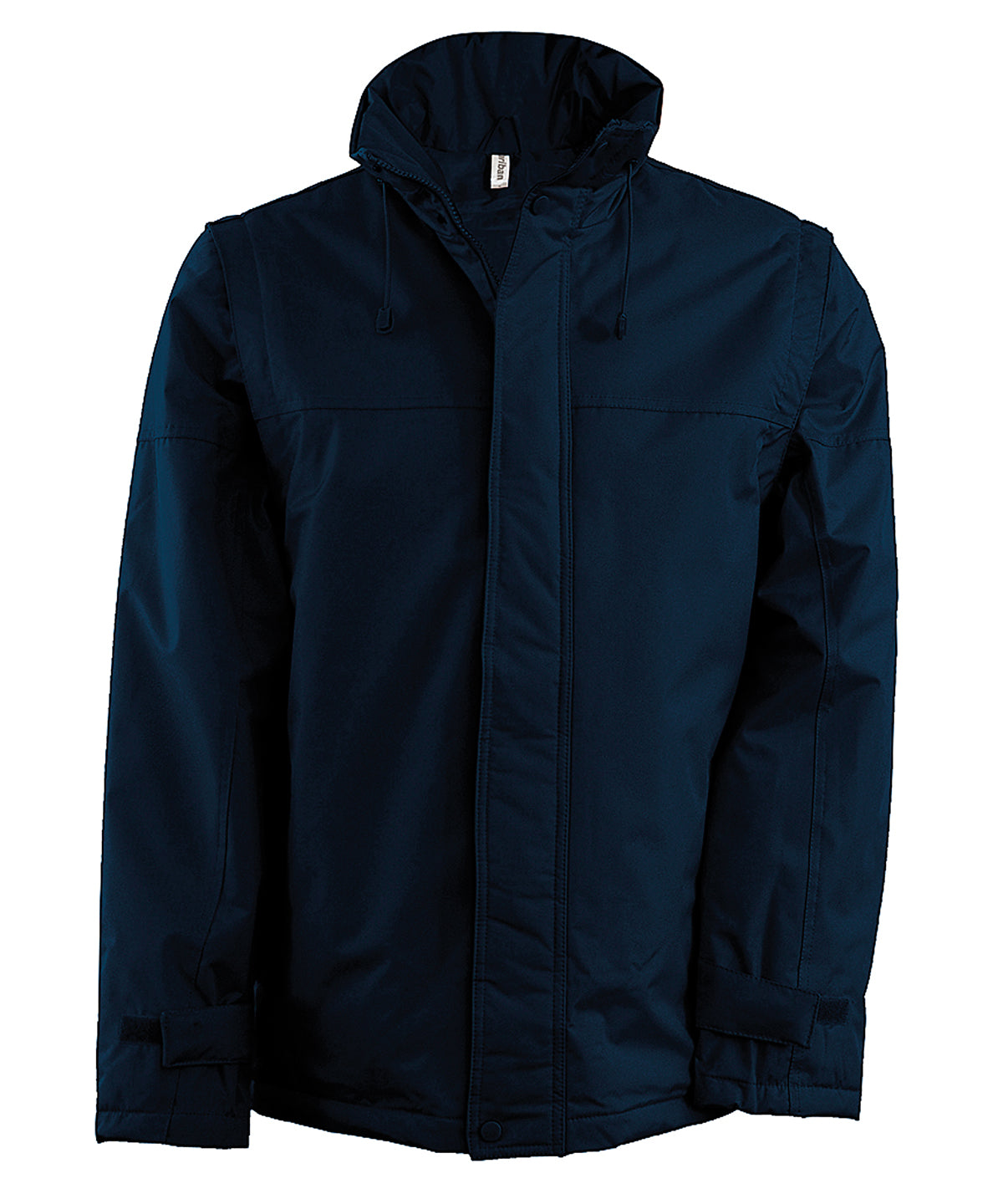 Detachable-sleeved blouson jacket - Navy/Navy