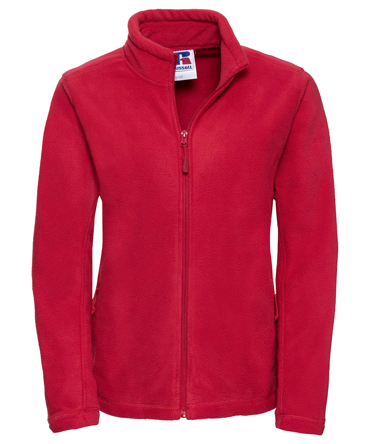 Women's full-zip outdoor fleece - Classic Red