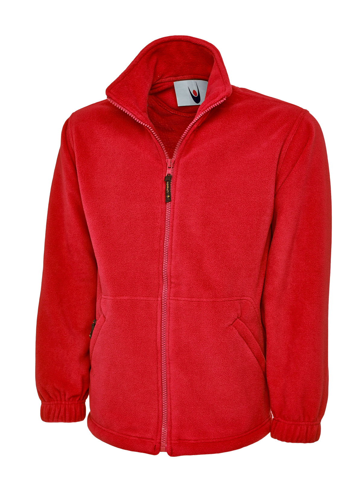 Premium Full Zip Micro Fleece Jacket - Red