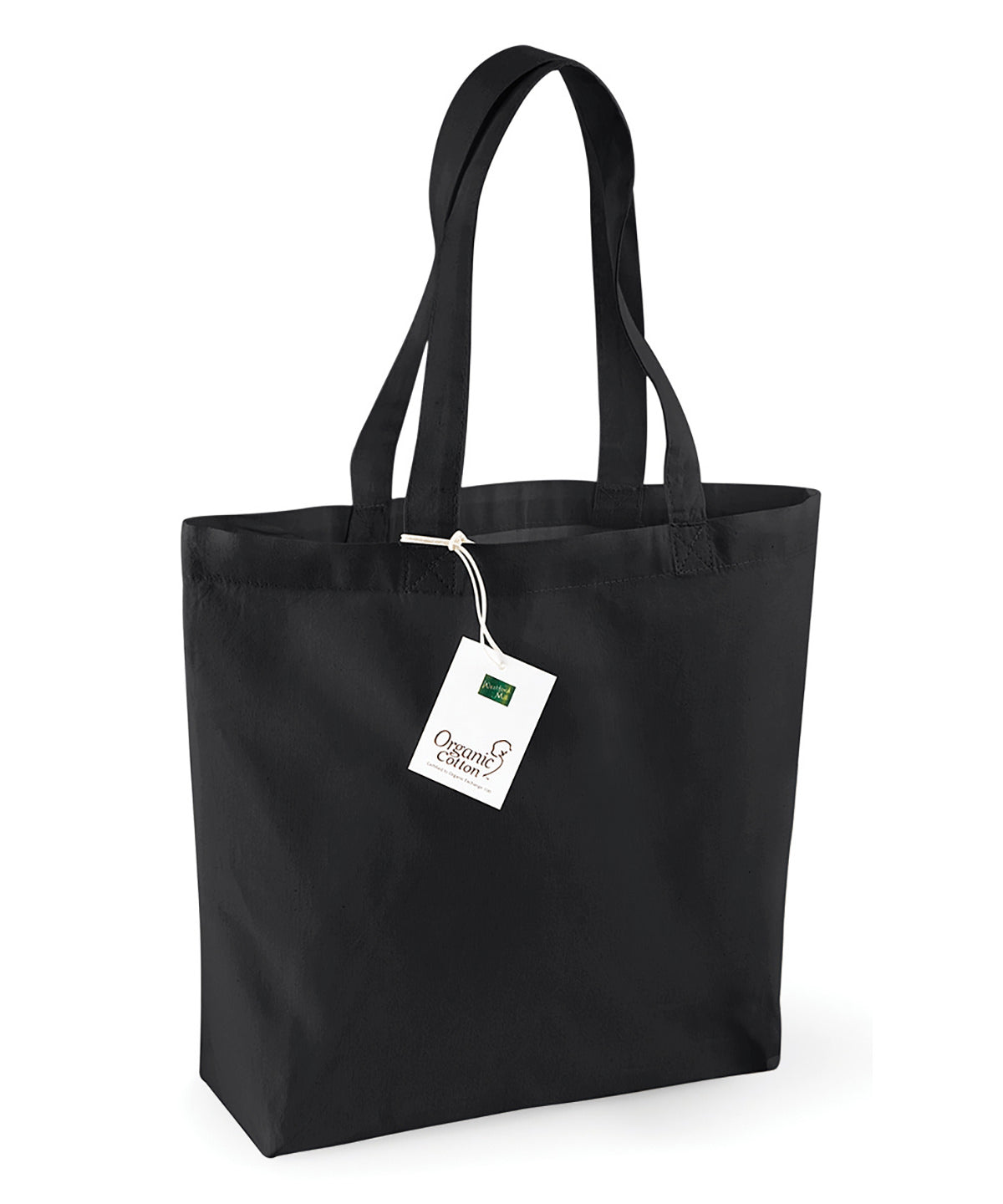 Organic cotton shopper - Black