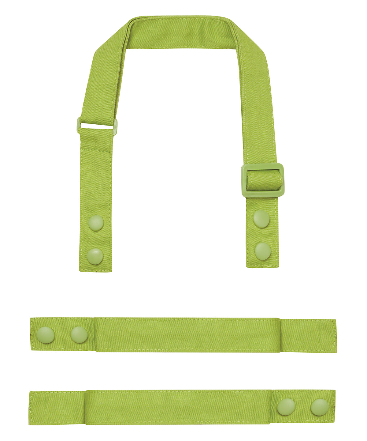 Swap & Pop' Customisable Apron - Straps - Lime
