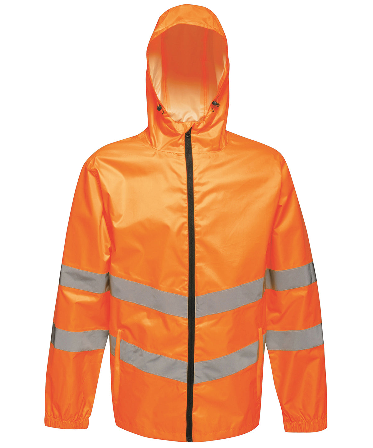 Hi-Vis Pro Packaway Jacket - Orange