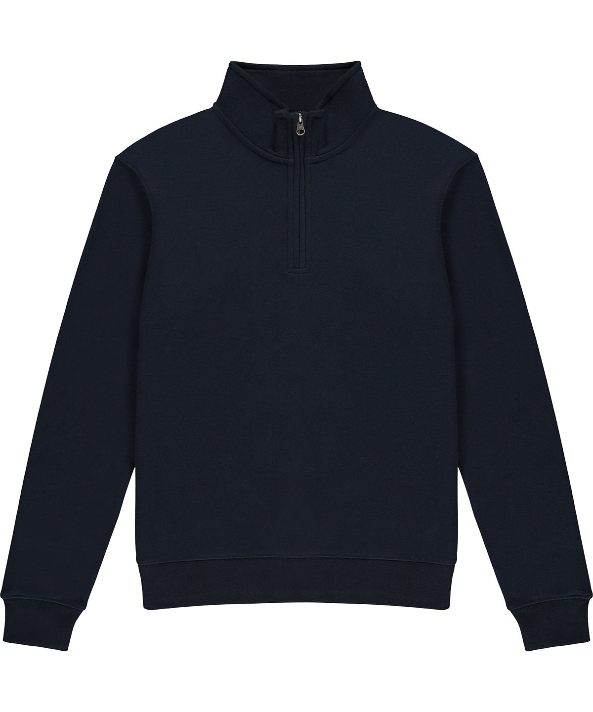 Regular fit 1/4 zip sweatshirt - Navy