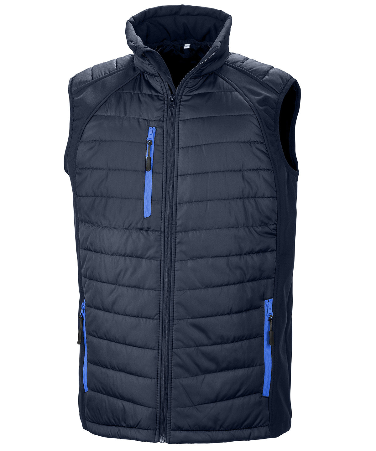 Compass Padded Softshell Gilet - Navy/Royal