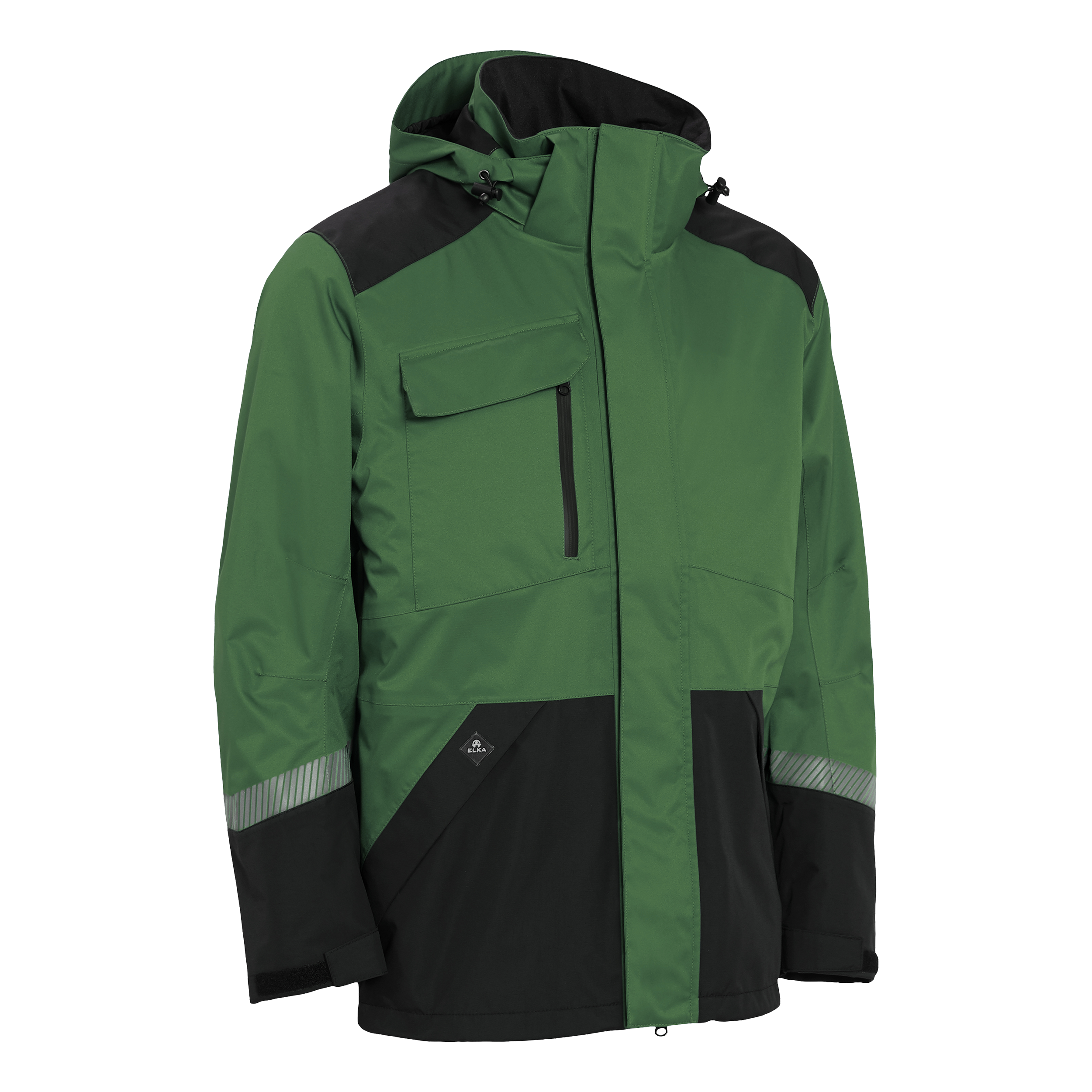 Working Xtreme Stretch Jacket - Green/Black