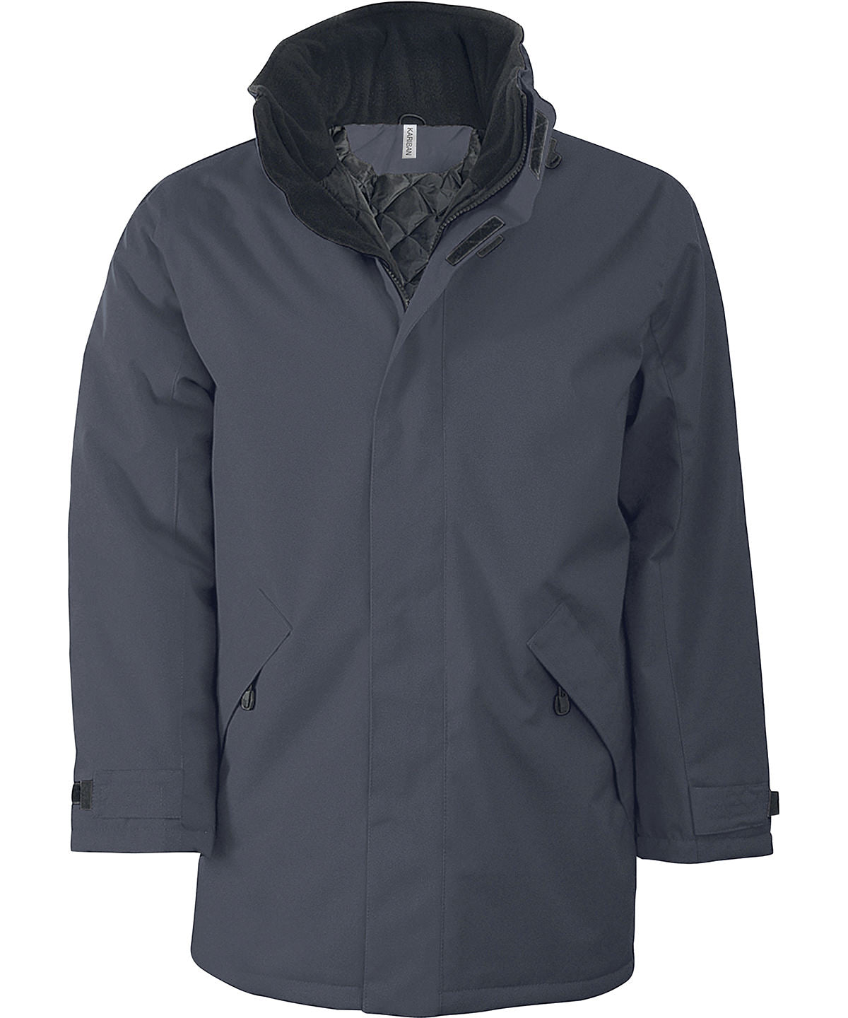 Quilted parka - Convoy Grey