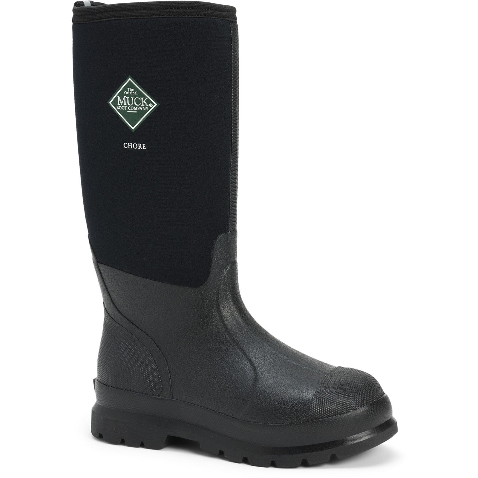 Chore Classic Hi Patterned Wellington - Black