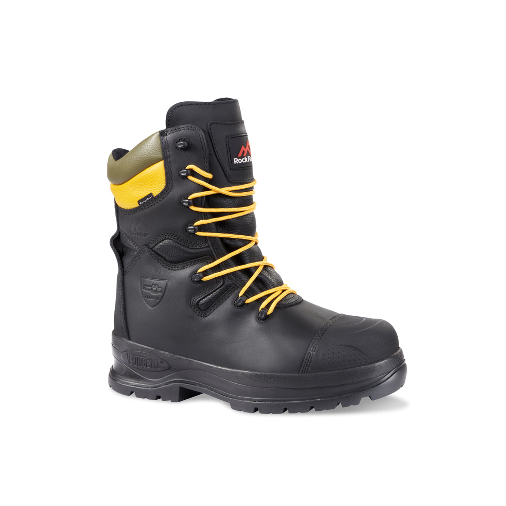 Rock Fall RF328 Chatsworth Electrical Hazard Chainsaw Waterproof Safety Boot Size 6 - Black