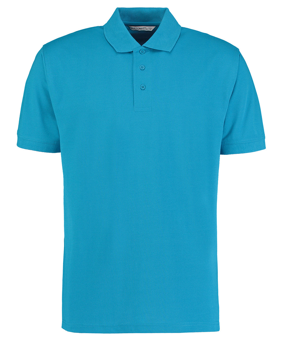 Klassic polo with Superwash® 60°C (classic fit) - Turquoise
