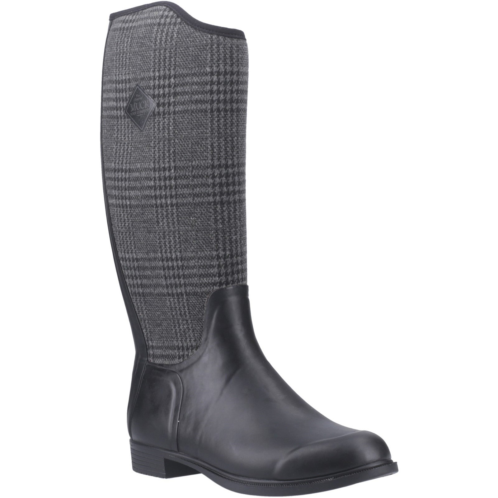 Derby Tall - Black/Plaid