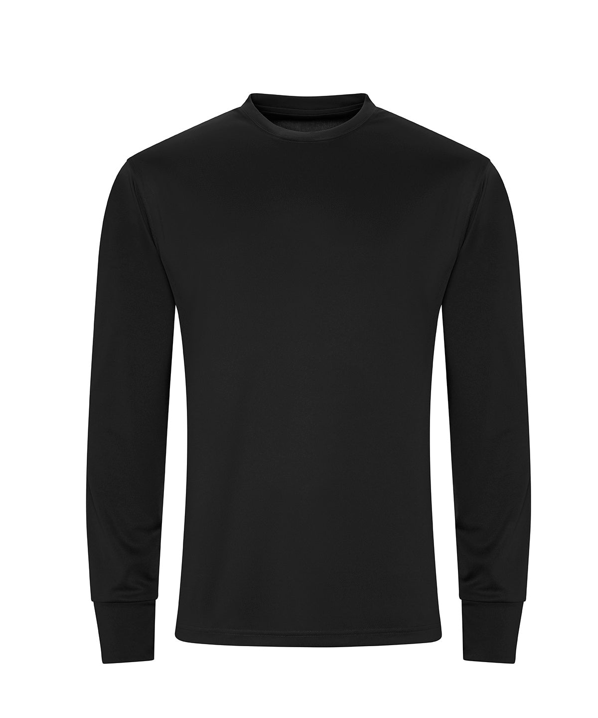 Long Sleeve Active T - Jet Black