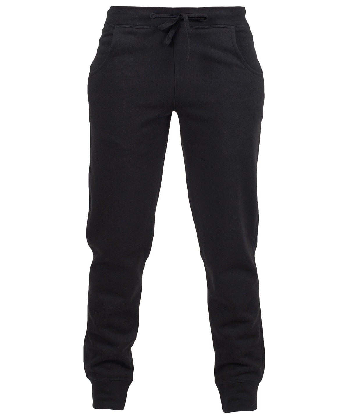 Women's slim cuffed joggers - Black