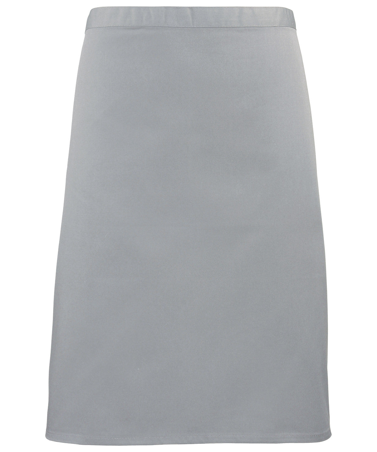 Colours mid-length apron - Silver Grey