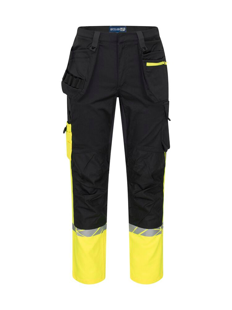 7509 WORKPANT (kneeprotector pockets + hp)
7509 WORKPANT (kneeprotector pockets + hp) 9910-VIZ - Black/Yellow