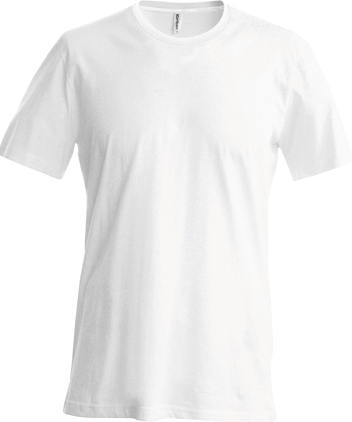Short-sleeved crew neck T-shirt - White