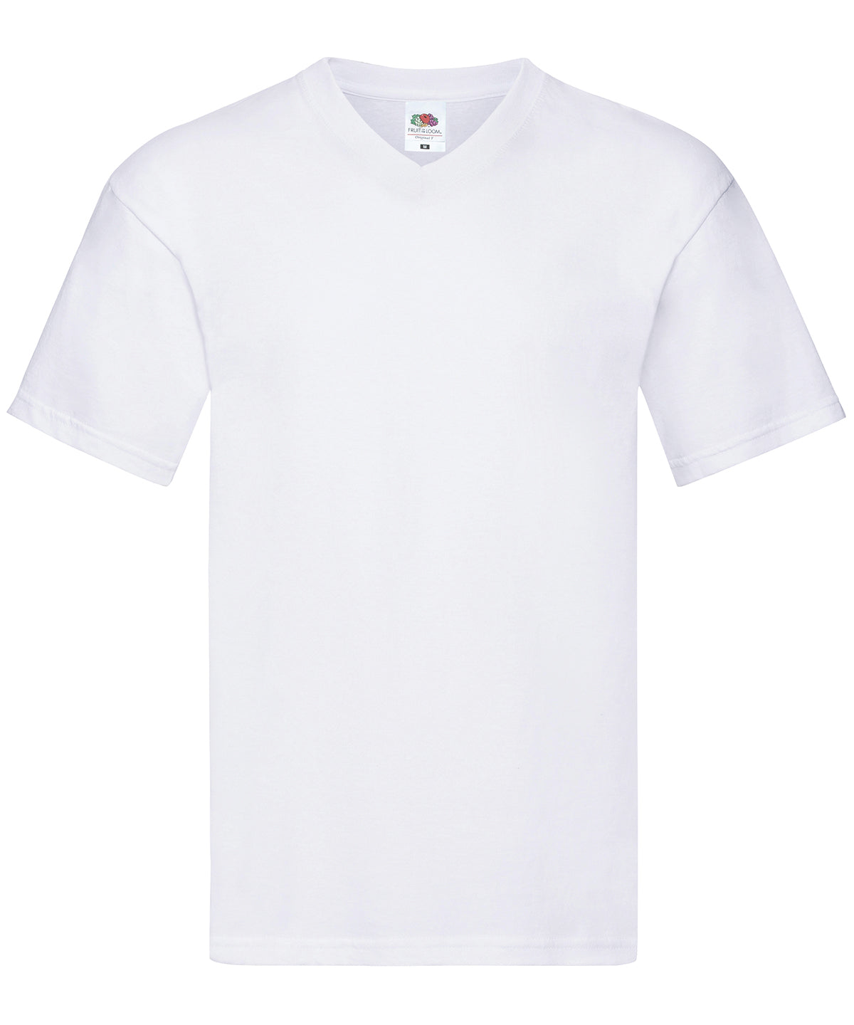 Original v-neck T - White