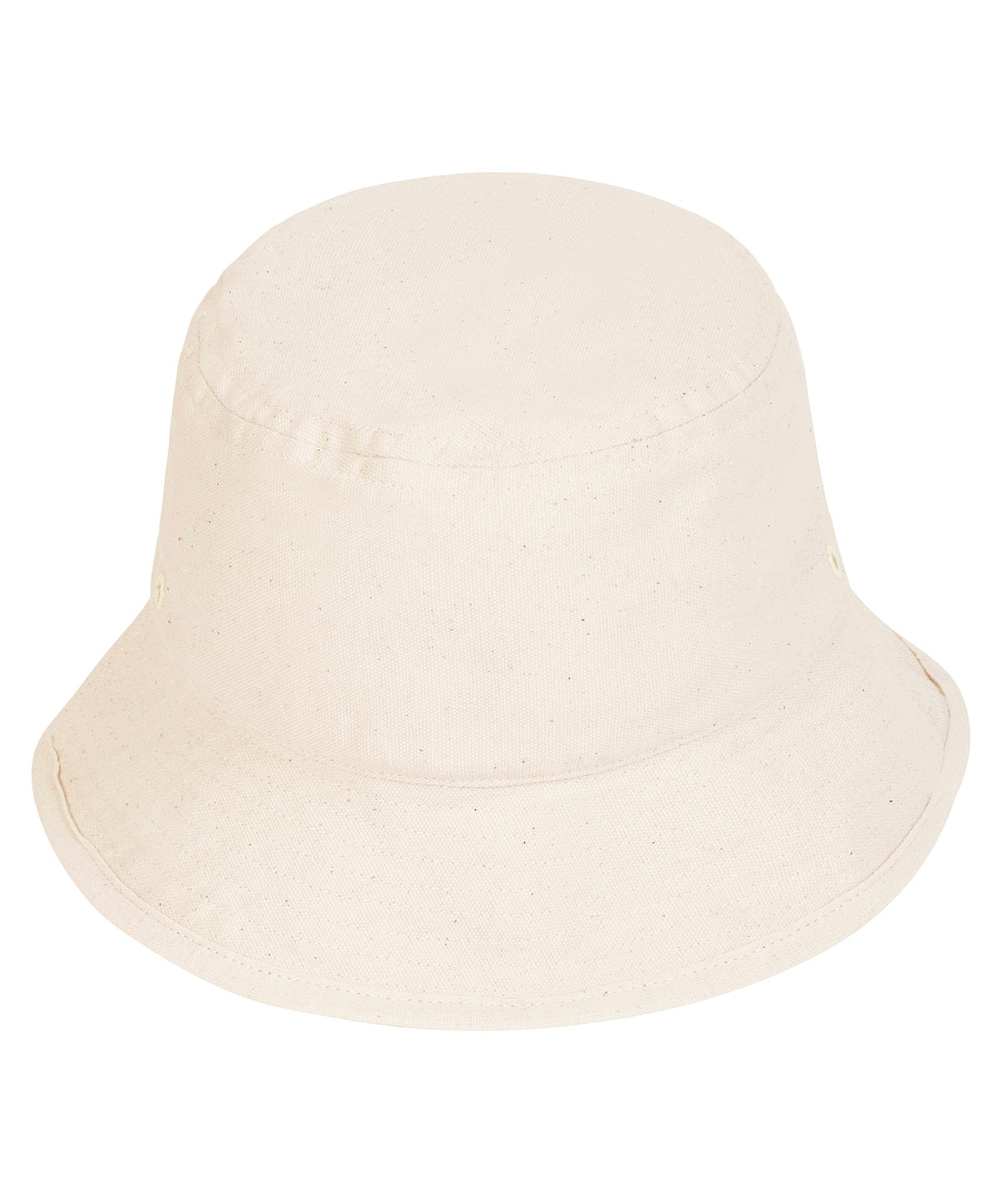 Bucket hat with metal eyelets (STAU893) - Natural
