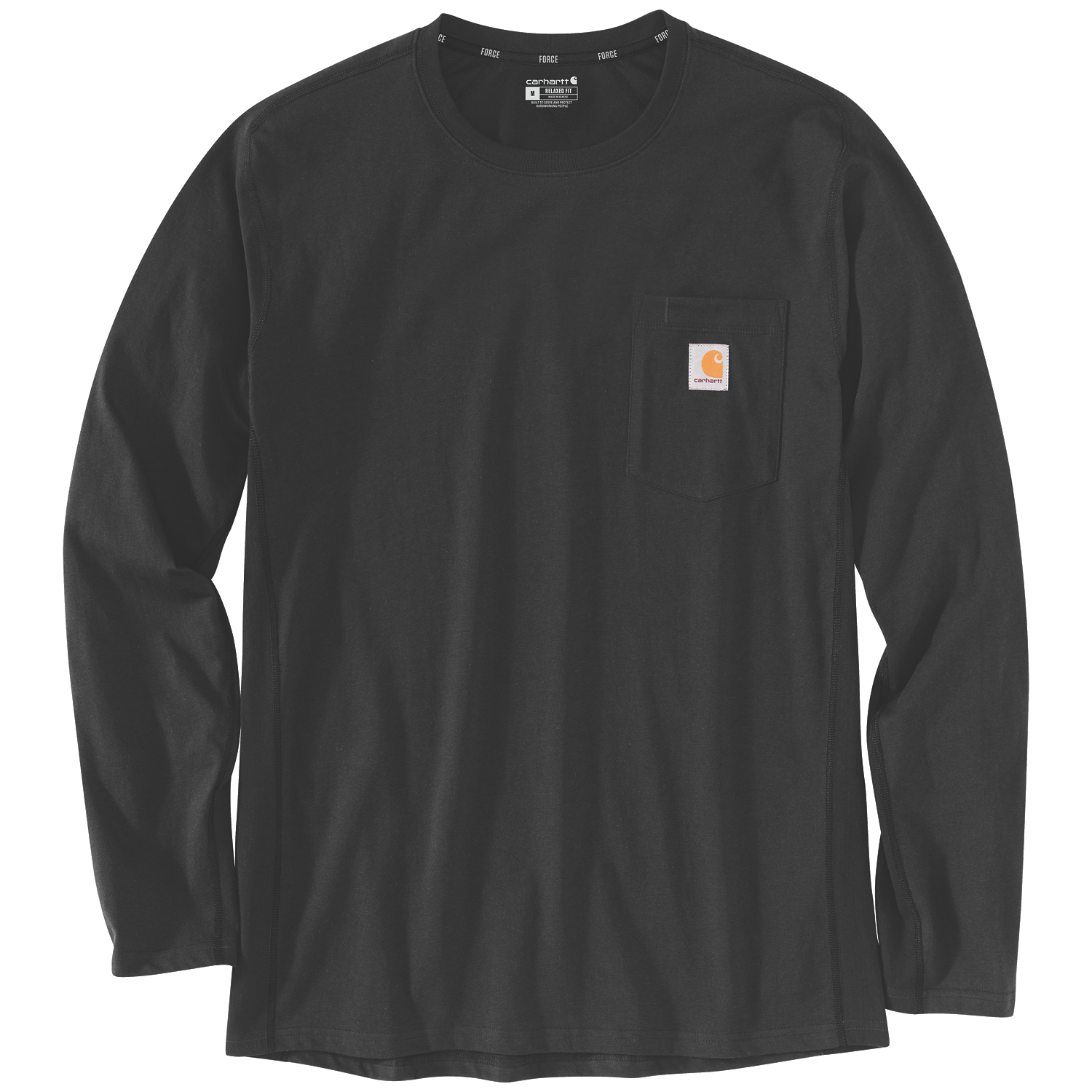 Carhartt Force Relaxed LS T-Shirt - Black