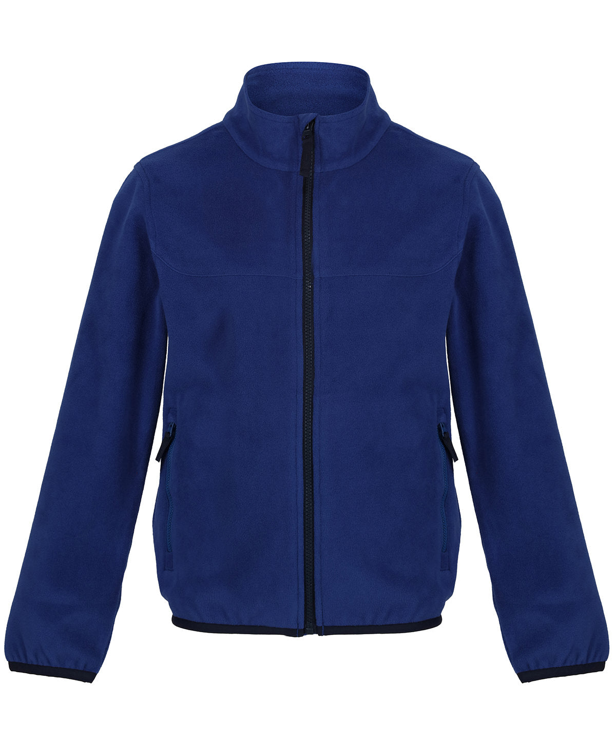 Kids full-zip microfleece - New Royal/Navy