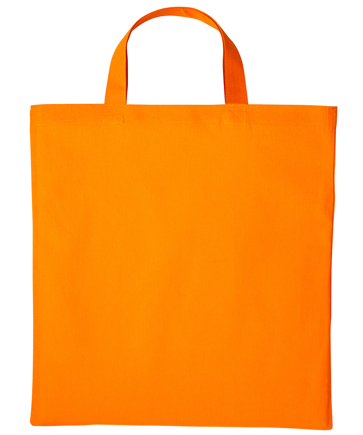 Cotton shopper short handle - Orange