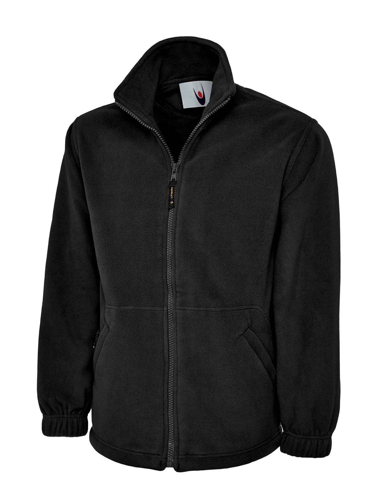 Premium Full Zip Micro Fleece Jacket - Black