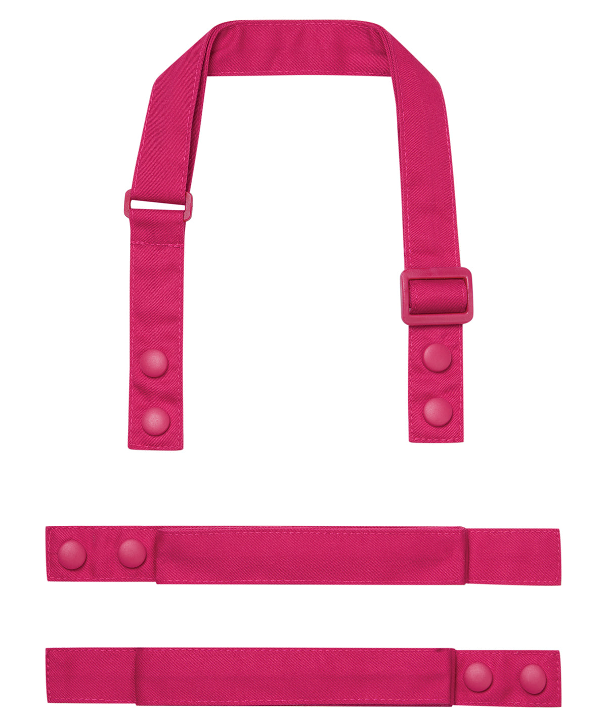 Swap & Pop' Customisable Apron - Straps - Hot Pink