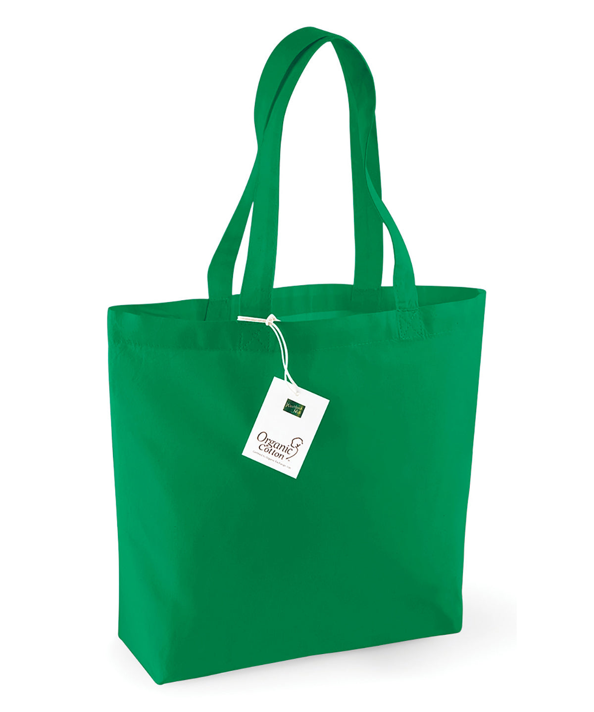 Organic cotton shopper - Kelly Green