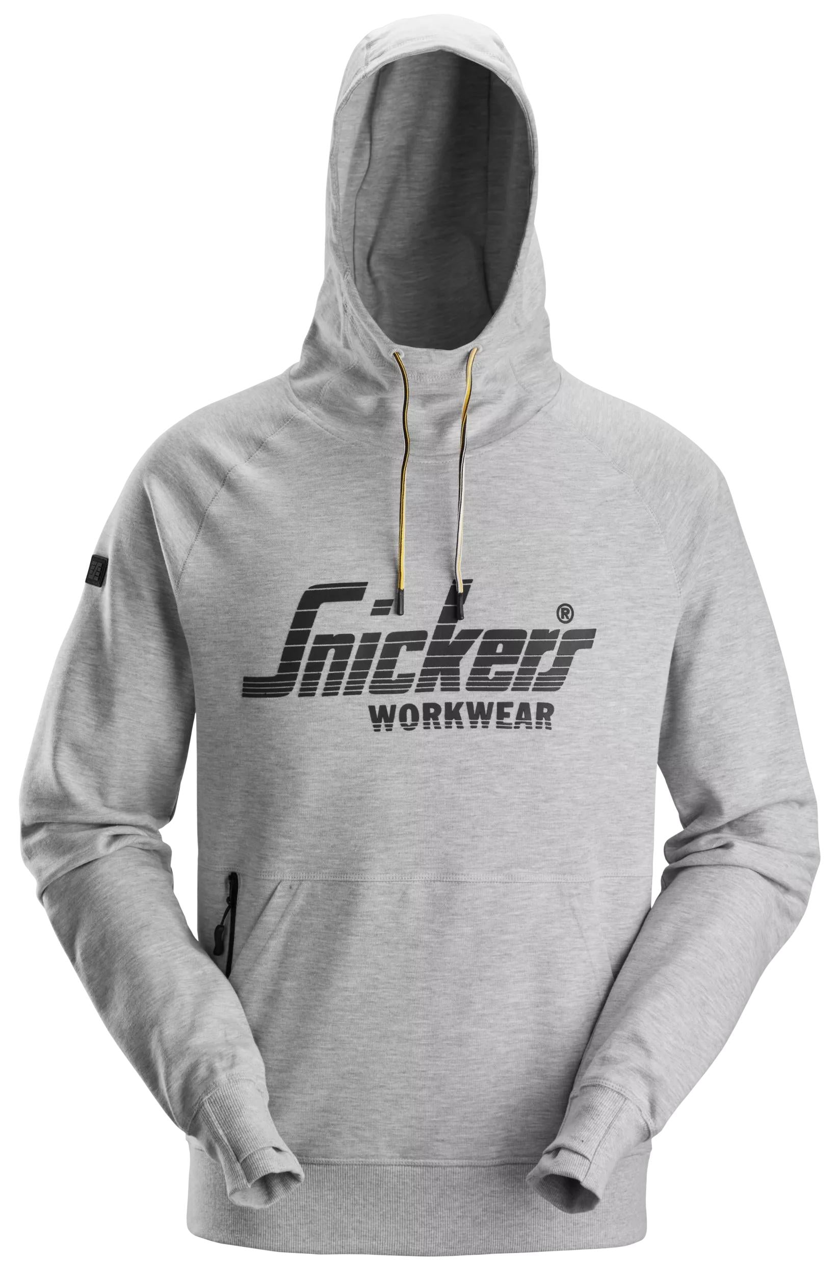 Logo Hoodie - Grey Melange - 2800