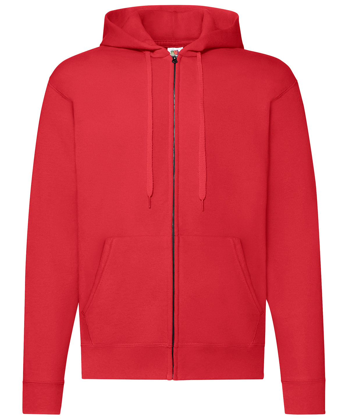Classic 80/20 hooded sweatshirt jacket - Red
