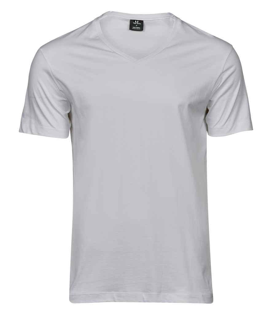 Tee Jays V Neck Sof T-Shirt - White