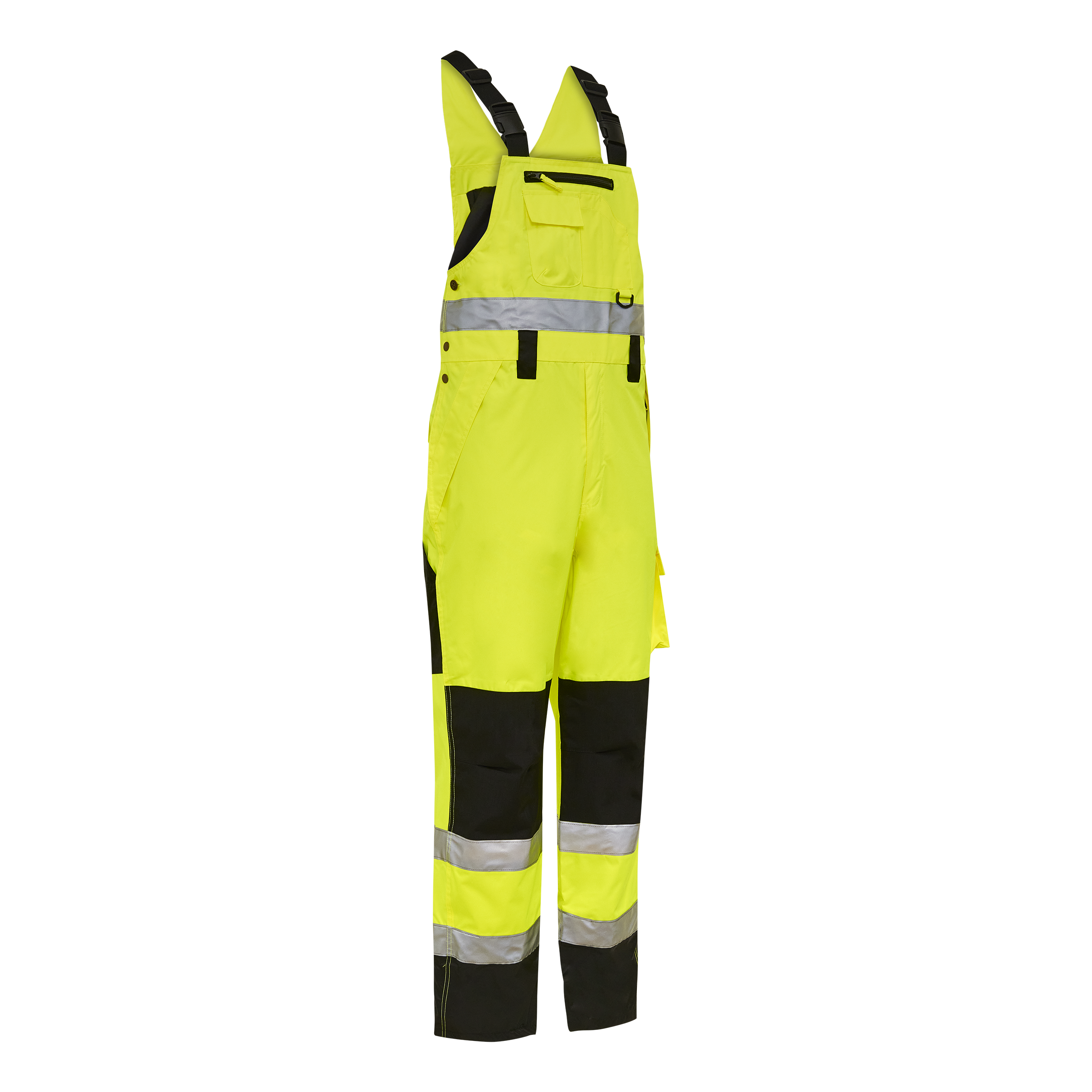 Visible Xtreme Bib & Brace - Fl.Yell/Black