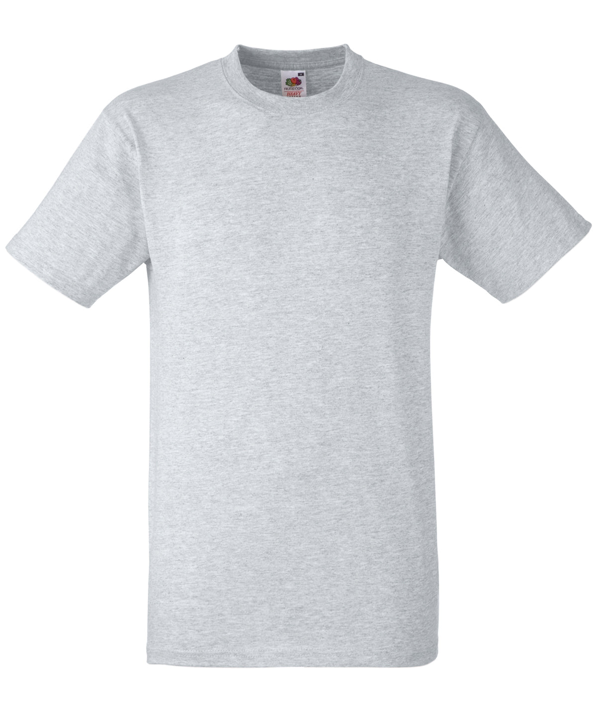Heavy cotton T - Heather Grey