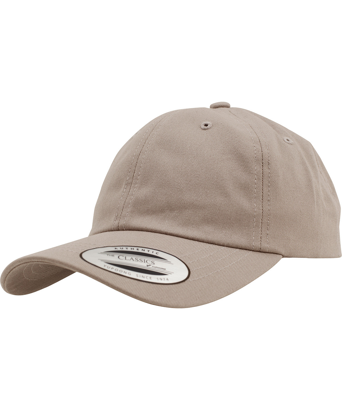 Dad hat baseball strap back (6245CM) - Khaki