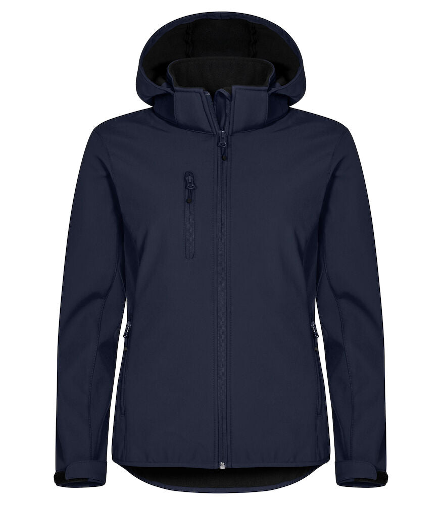 Women's Classic Softshell Hoodie - Dark Navy