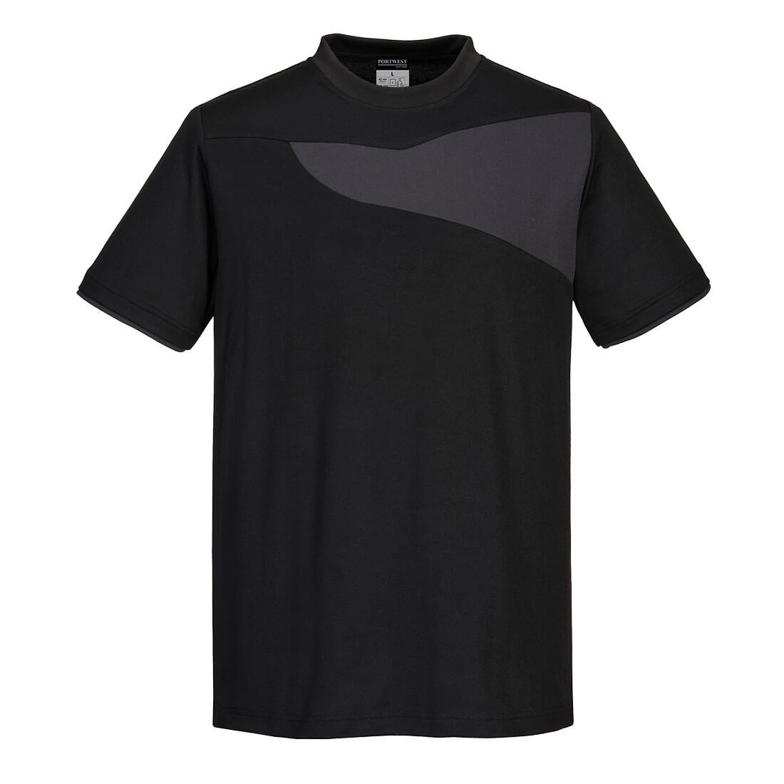 PW2 T-Shirt S/S - Black/Zoom Grey
