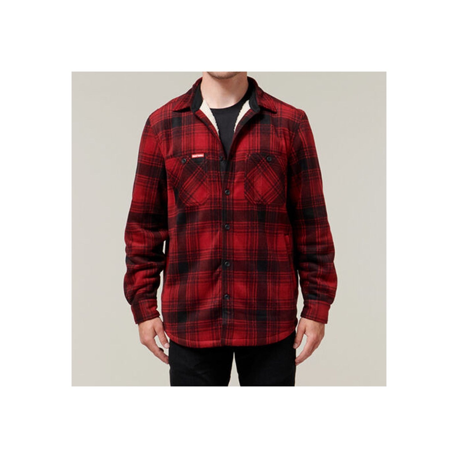 Sherpa Jacket - Red