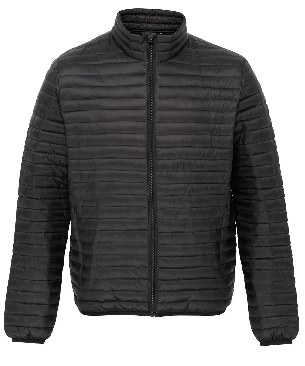 Tribe fineline padded jacket - Black
