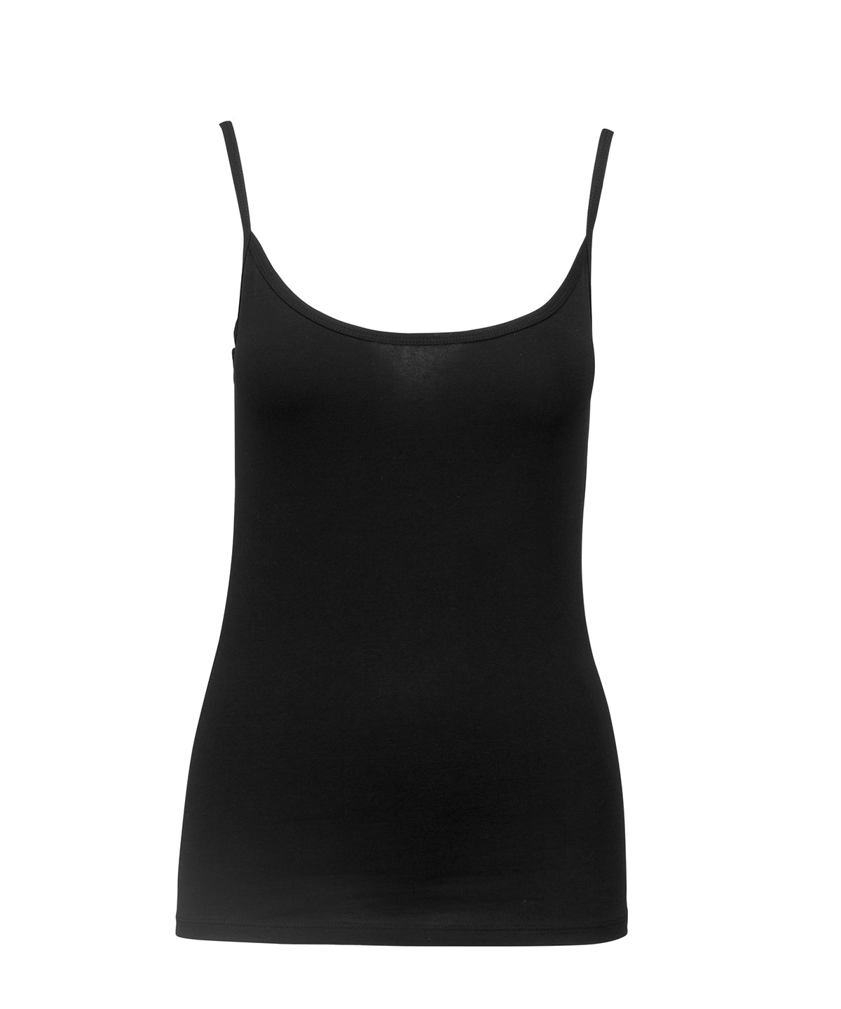 Ladies' strappy tank top - Black