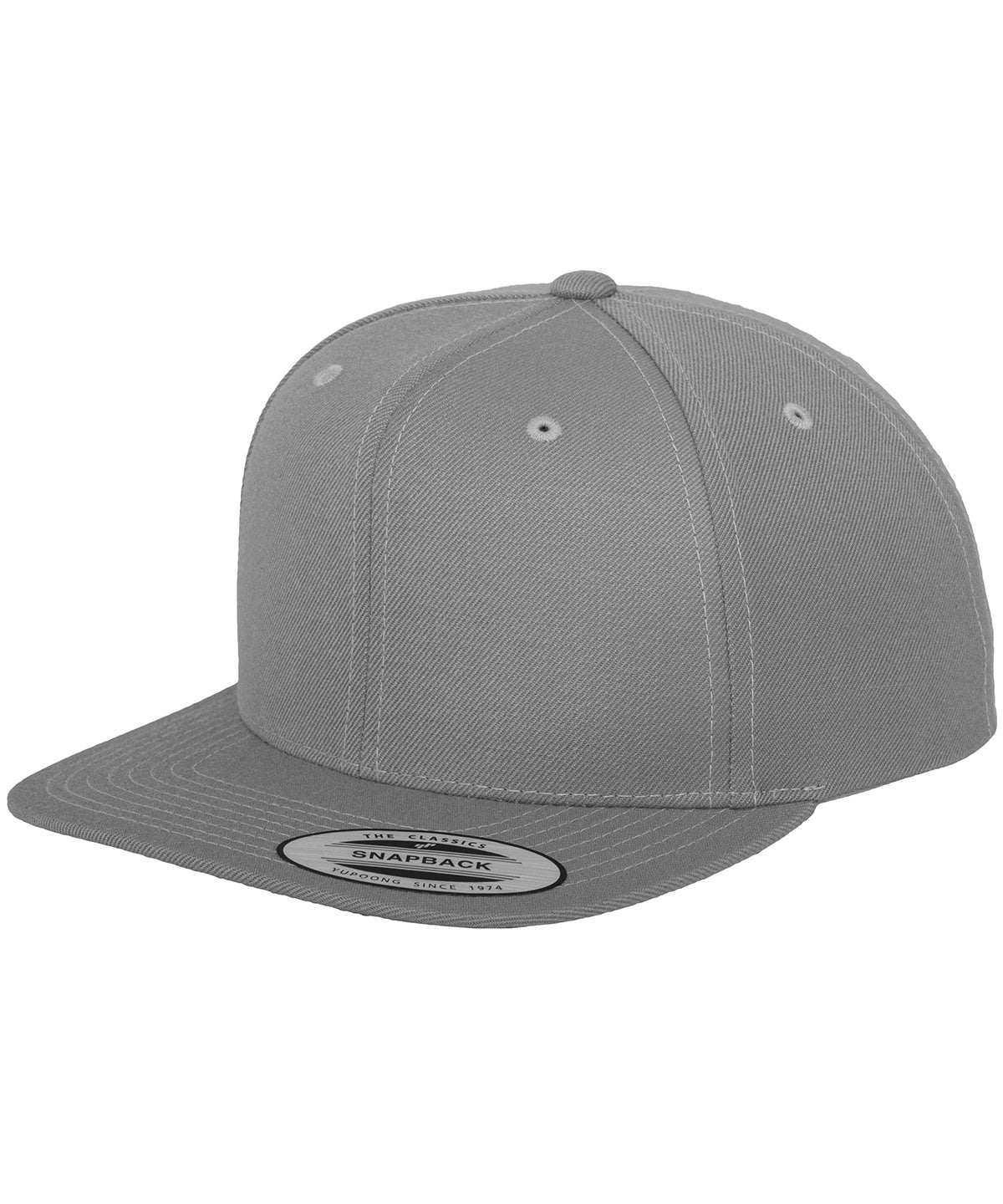 The classic snapback (6089M) - Silver
