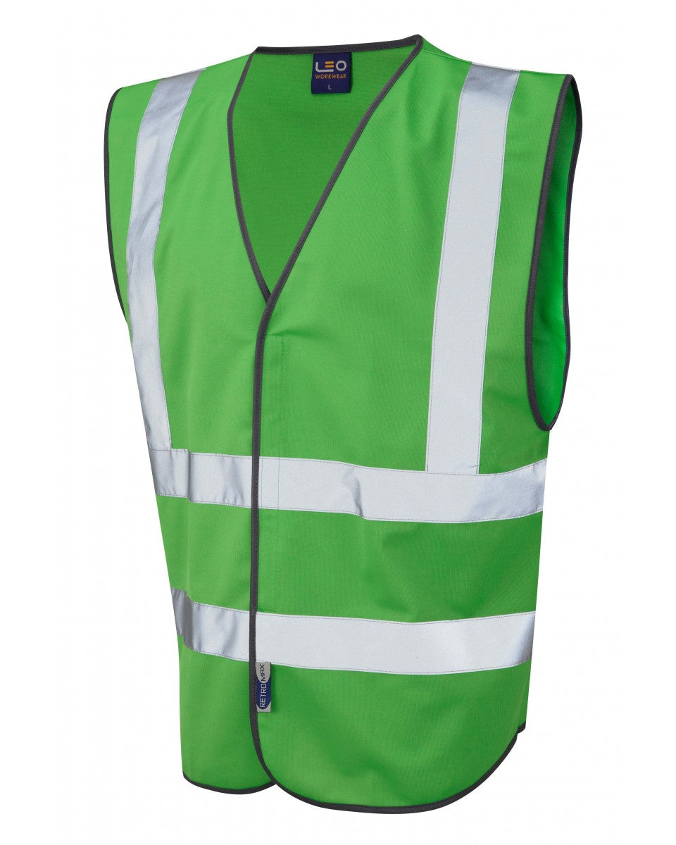 PILTON Coloured Reflective Waistcoat - Green