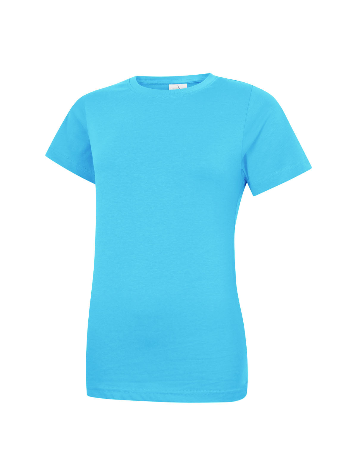 Ladies Classic Crew Neck T-Shirt - Sky