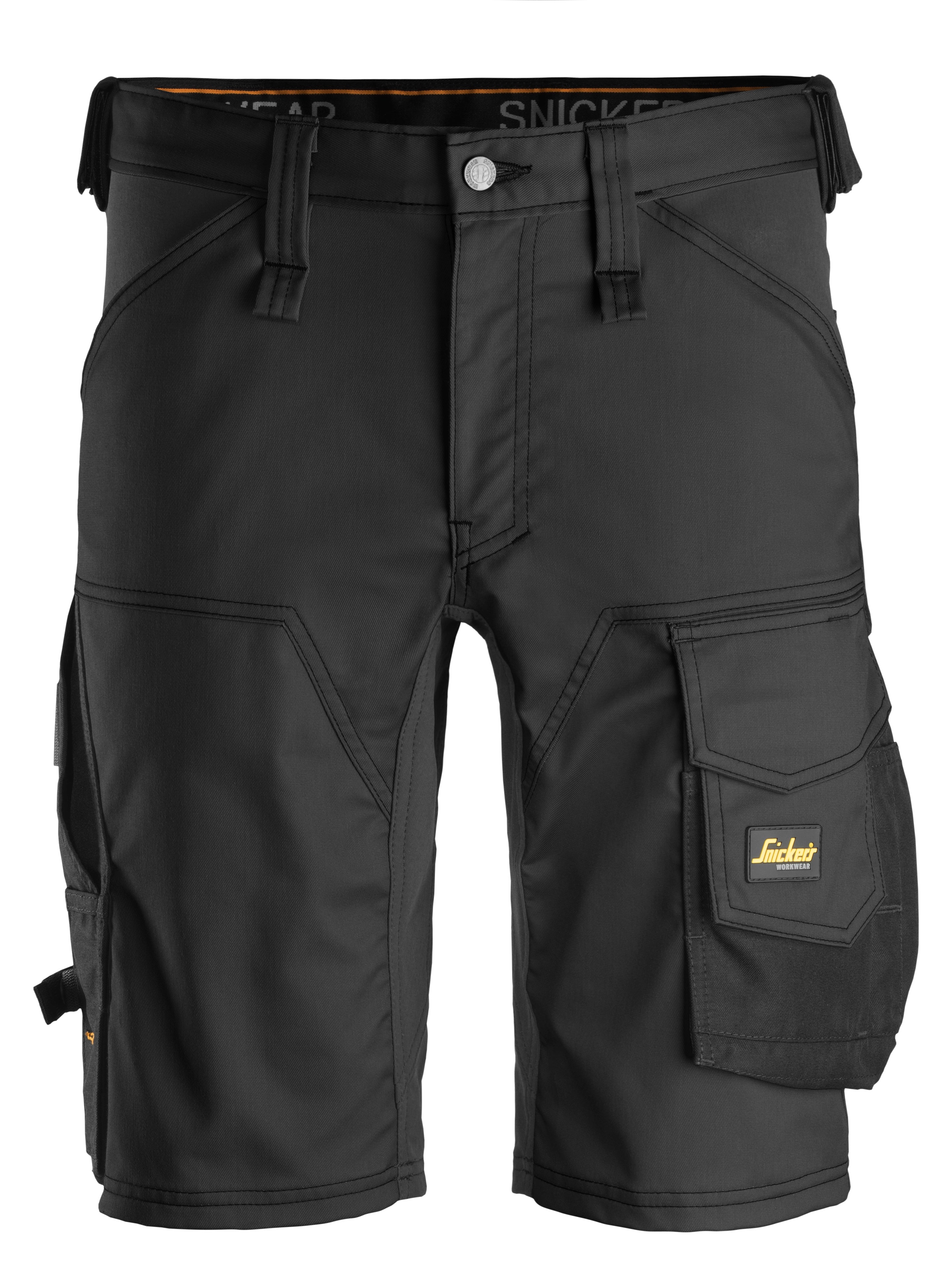 AllroundWork, Stretch Shorts - Black\Black - 0404