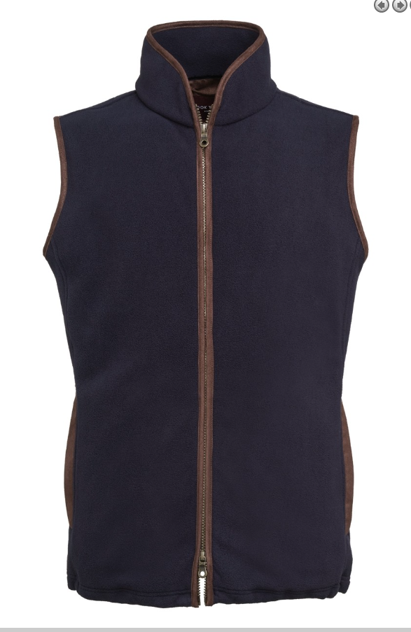 Cincinatti Unisex Fleece Gilet - Navy